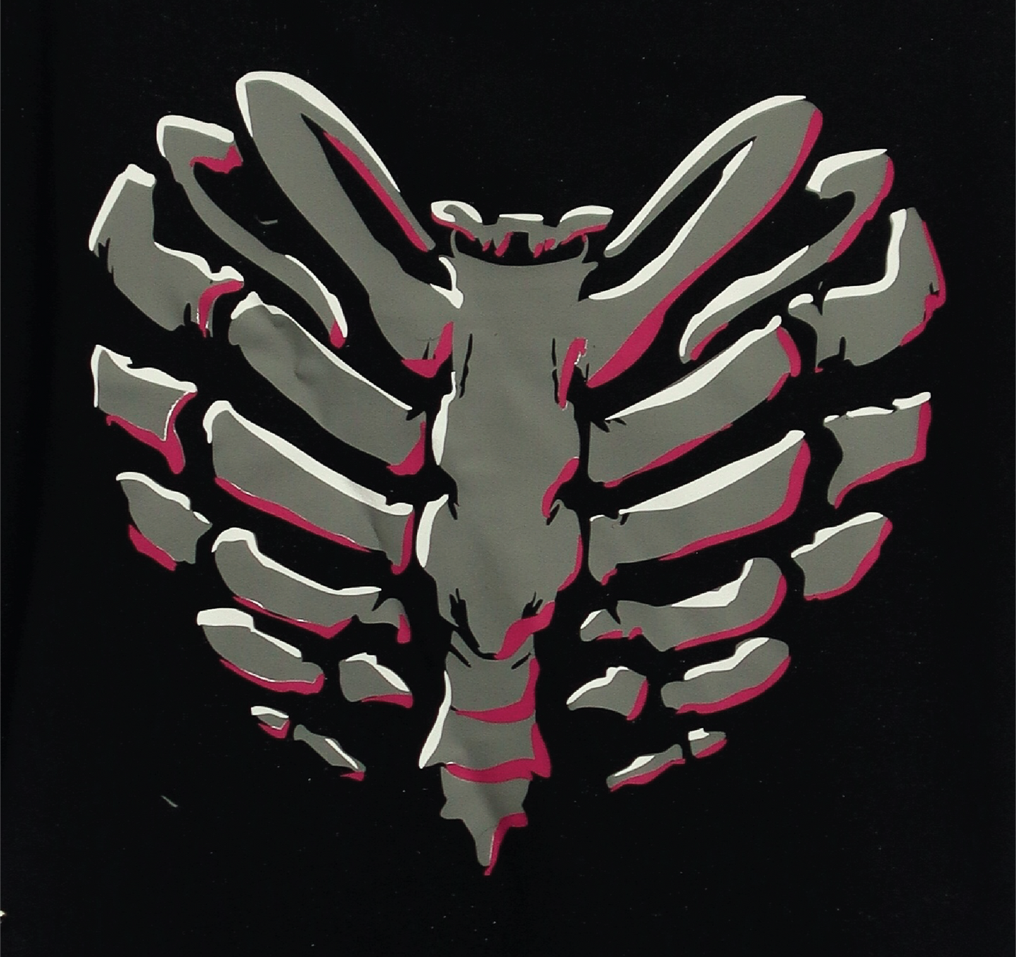 Heart Cage Sidde Corset Tshirt