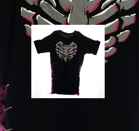 Heart Cage Sidde Corset Tshirt